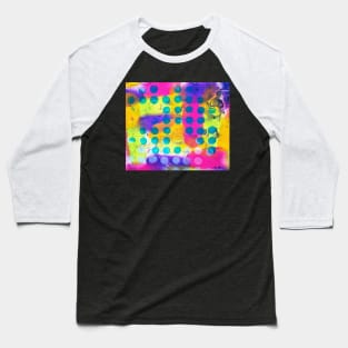 Dream Cloud Series - Blue  Dots are Hot! Baseball T-Shirt